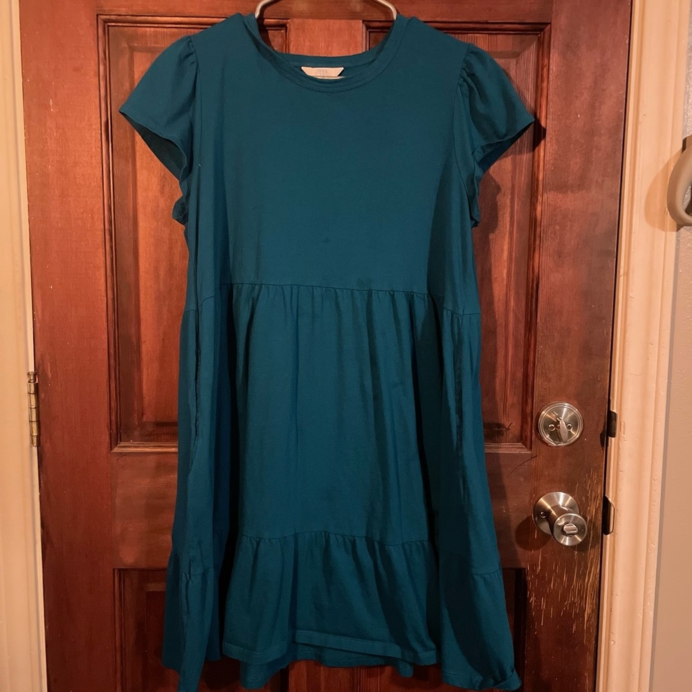 Walmart blue dress